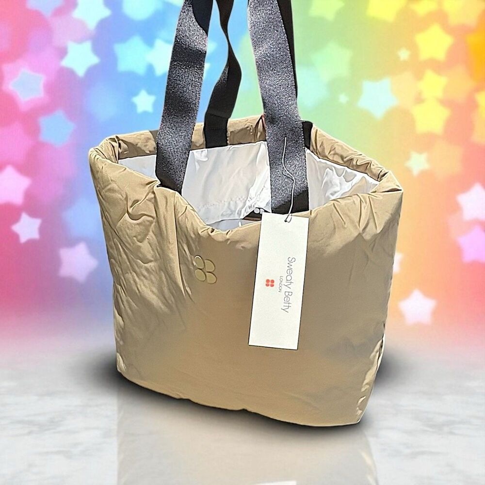 Sweaty Betty Colour Pop Gym Bag in Moss Green NWT